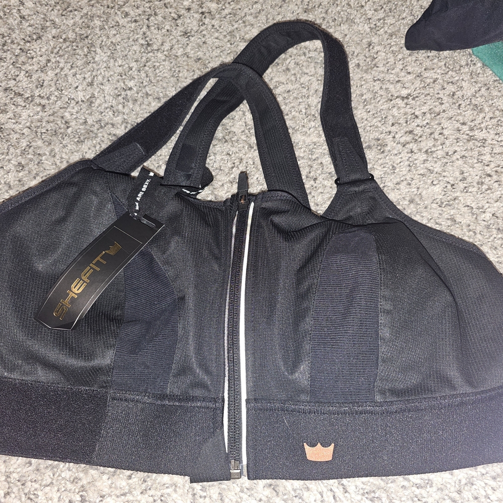 SHEFIT Black Sports Bra